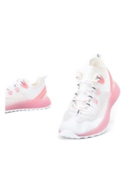 Buty sportowe damskie Royalfashion.pl na płaskiej podeszwie sznurowane gładkie na wiosnę 