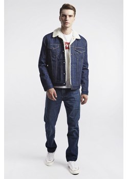Niebieska kurtka męska Levi's w stylu młodzieżowym 