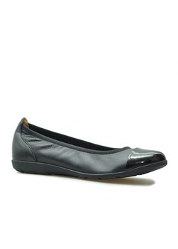 Baleriny Caprice 9-22102-23 Czarne lico+lakier ze sklepu Arturo-obuwie w kategorii Balerinki - zdjęcie 71800271