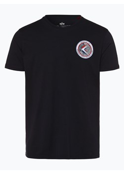 Czarny t-shirt męski Alpha Industries 