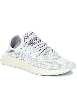 Buty sportowe damskie wielokolorowe Adidas sneakersy w stylu młodzieżowym wiązane z tworzywa sztucznego 