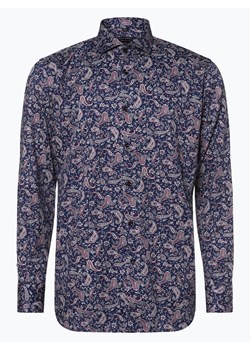 Koszula męska Van Graaf niebieska z długim rękawem 