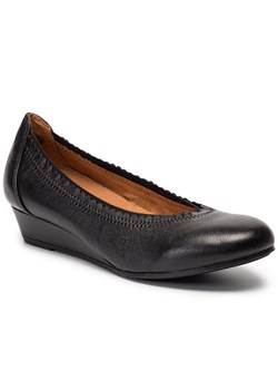 Półbuty damskie Caprice casual ze skóry 