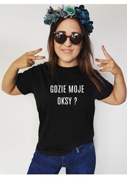 KOSZULKA ze sklepu Time For Fashion w kategorii Bluzki damskie - zdjęcie 72650423