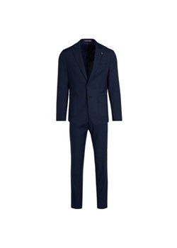 Niebieski garnitur męski Tommy Hilfiger bez wzorów 
