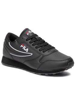 Sneakersy Fila - Orbit Low 1010263.12V Black/Black ze sklepu eobuwie.pl w kategorii Buty sportowe męskie - zdjęcie 72795094
