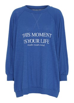 Moshi Mind tunika   niebieska bawełniana 