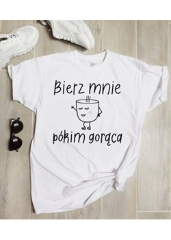 Koszulka na prezent dla dziewczyny, prezent dla żony , prezent dla narzeczonej ze sklepu Time For Fashion w kategorii Bluzki damskie - zdjęcie 73296300