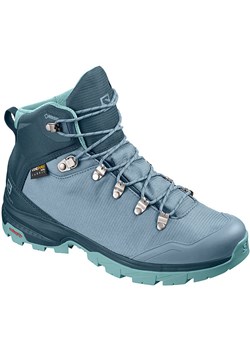 Buty trekkingowe damskie Salomon sznurowane na płaskiej podeszwie sportowe 