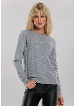Sweter damski Renee z okrągłym dekoltem 