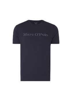 T-shirt męski granatowy Marc O'Polo z krótkimi rękawami 