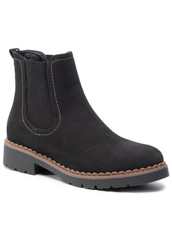 Botki Clara Barson bez zapięcia casualowe bez wzorów na płaskiej podeszwie jesienne 