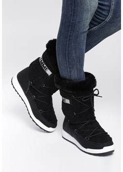 Śniegowce damskie Renee wiązane płaskie 