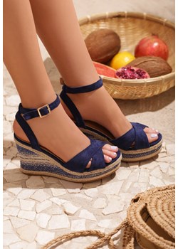 Espadryle damskie Renee z klamrą eleganckie 