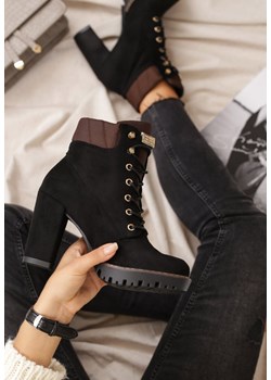 Botki czarne Renee jesienne 