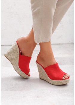 Espadryle damskie Born2be na koturnie 