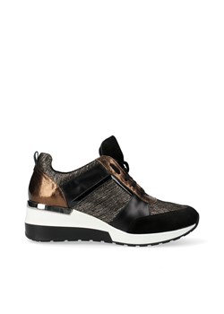 Sneakersy damskie Arturo Vicci sznurowane skórzane 