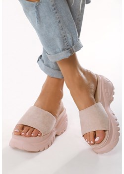 Klapki damskie Born2be letnie na platformie 