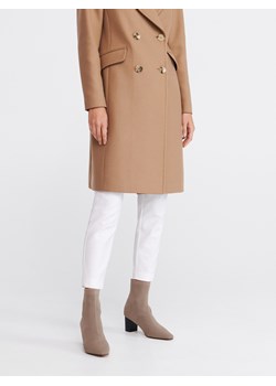 Botki Reserved eleganckie na słupku bez wzorów 