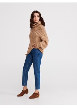 Botki Reserved jesienne na zamek eleganckie gładkie 