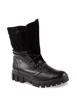 Workery damskie Lan-Kars ze skóry młodzieżowe 