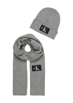 Czapka zimowa damska Calvin Klein szara 