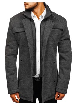 Płaszcz męski czarny Denley 