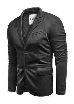 Marynarka męska Risardi czarna jesienna 