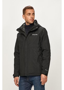 Kurtka męska czarna Columbia gładka 