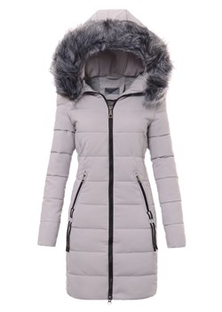 Kurtka damska gładka długa 