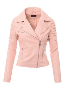 Kurtka damska bez wzorów bez kaptura 