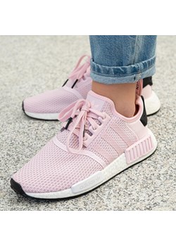 Buty sportowe damskie Adidas sneakersy w stylu młodzieżowym nmd w abstrakcyjnym wzorze płaskie sznurowane 