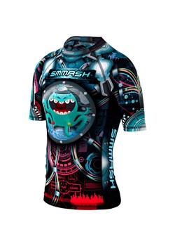 T-shirt chłopięce Smmash wielokolorowy z krótkim rękawem 