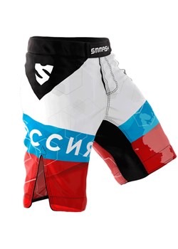 Spodenki chłopięce Smmash z tkaniny w nadruki 