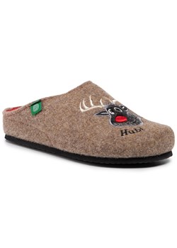 Kapcie damskie Dr Brinkmann w zwierzęcy wzór 