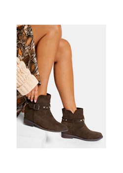 Botki DeeZee casual bez wzorów 