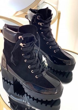 Workery damskie jesienne z tworzywa sztucznego płaskie 