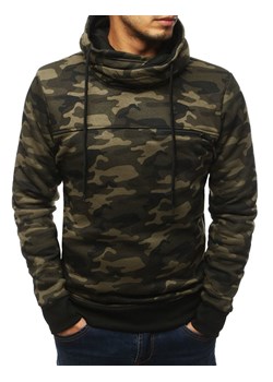 Bluza męska Dstreet w militarnym stylu moro 