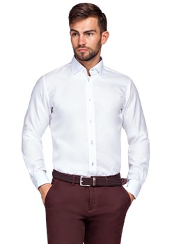 Koszula Biała Almeria 3 ze sklepu Lancerto S.A. w kategorii Koszule męskie - zdjęcie 76084771