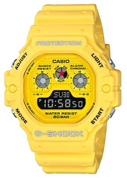 Zegarek damski Casio BABY G BG 5607 9ER + PUDEŁKO zolty HIT! KOLOROWY ZEGAREK CASIO BABY G BG 5607 9ER