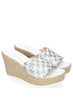 Melvin & Hamilton espadryle damskie bez zapięcia skórzane casual 