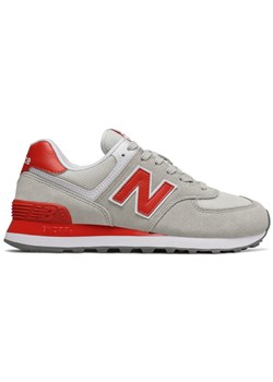 New Balance buty sportowe damskie do biegania sznurowane gładkie zamszowe 