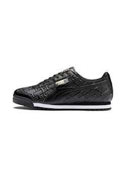Buty sportowe damskie Puma na fitness gładkie sznurowane klasyczne skórzane 