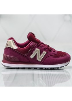 Buty sportowe damskie New Balance casualowe new 575 płaskie sznurowane bez wzorów 