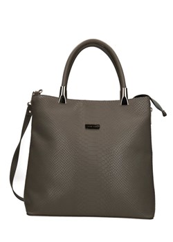 FOKUS  FTR10048 Torebka damska codzienna SZARY ze sklepu fokus.pl w kategorii Torby Shopper bag - zdjęcie 78303010