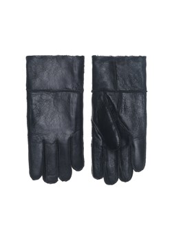 Rękawiczki skórzane męskie pięciopalczaste ze sklepu JK-Collection w kategorii Rękawiczki damskie - zdjęcie 78498602