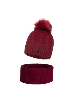 Zimowy komplet Damski ze sklepu JK-Collection w kategorii Komplety czapka i szalik damskie - zdjęcie 78499462