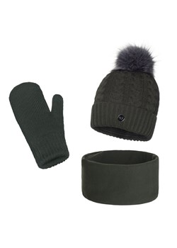 Zimowy komplet Damski ze sklepu JK-Collection w kategorii Komplety czapka i szalik damskie - zdjęcie 78499670
