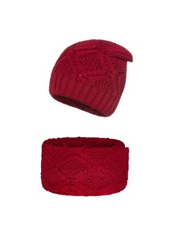 Zimowy komplet Damski ze sklepu JK-Collection w kategorii Komplety czapka i szalik damskie - zdjęcie 78499722