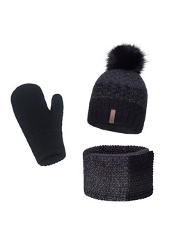 Zimowy komplet Damski ze sklepu JK-Collection w kategorii Komplety czapka i szalik damskie - zdjęcie 78499960